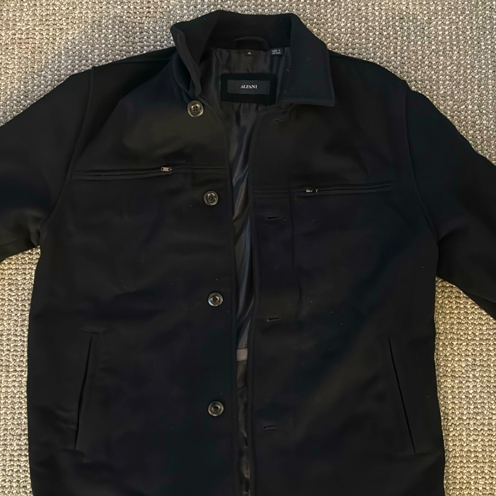 Alfani Black Peacoat